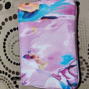 Multicolored Ipsy Cosmetic Makeup Glam Bag Accessories Pouch July 2025